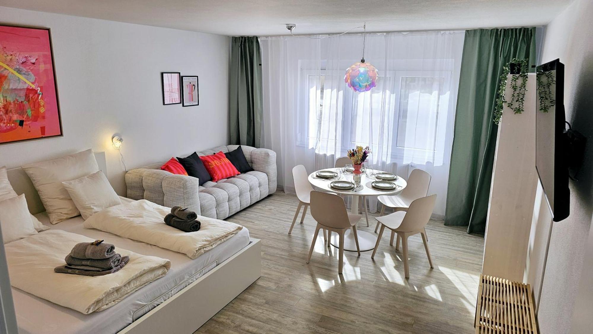 Stadtgarten-Studios - Im Zentrum Mit Parkplatz ไวน์การ์เทิน ภายนอก รูปภาพ